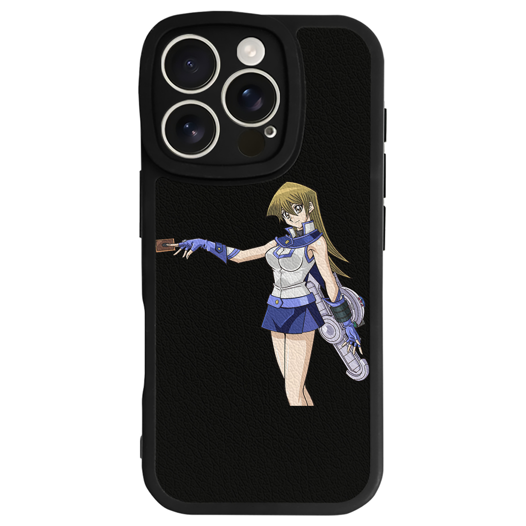 遊☆戯☆王 Yu-Gi-Oh! 【iPhone 16シリーズ対応】シリコンスマホケース（レザー調） 材質：シリコン